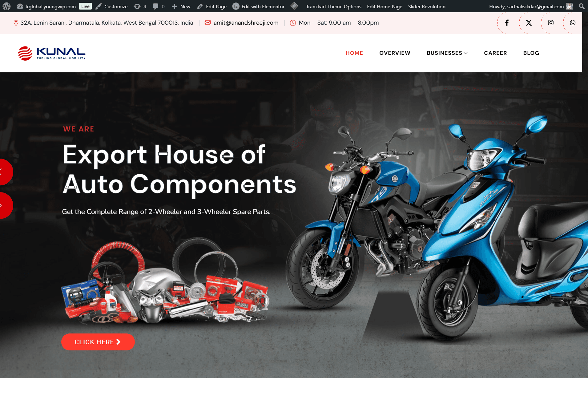 Kunal-Global - Business Website