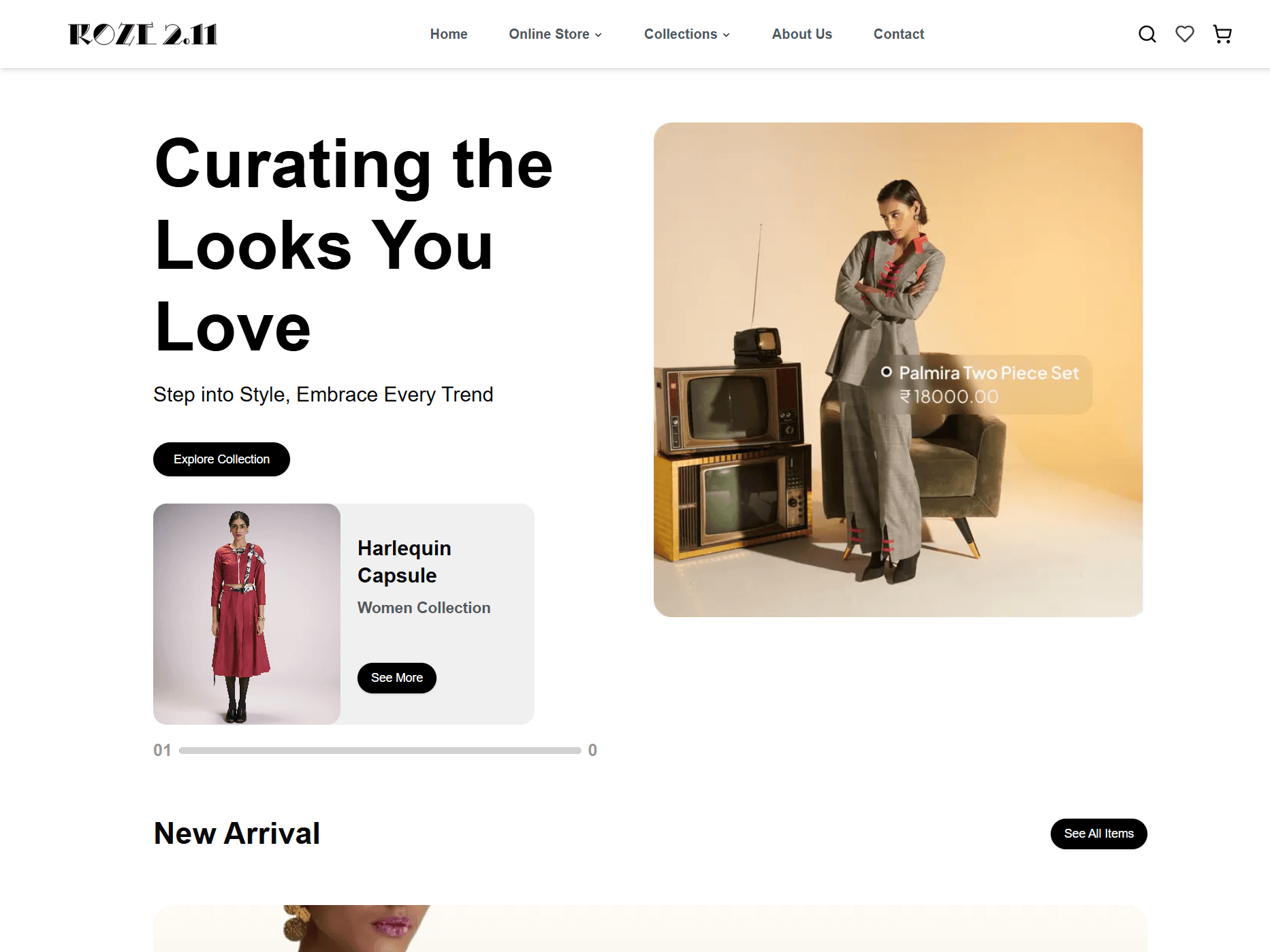 Roze211 – Fashion E-Commerce Platform